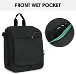 Mens hanging toiletry bag