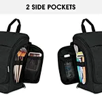 Mens hanging toiletry bag